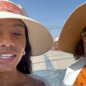 Imani Hakim Instagram - my spirit told me I was in need of mama energy so I listened. my grandmother blessed us with her energy for a week and it was truly something special. to be in a space of unconditional love, to be seen, held, nurtured, poured into with no expectation of anything in return. oof— thank you! thank you grammy for loving on me deeeeeep and loving on my people 🤎grateful grateful grateful. some healinggg was hadddd, okay?!? 🥹