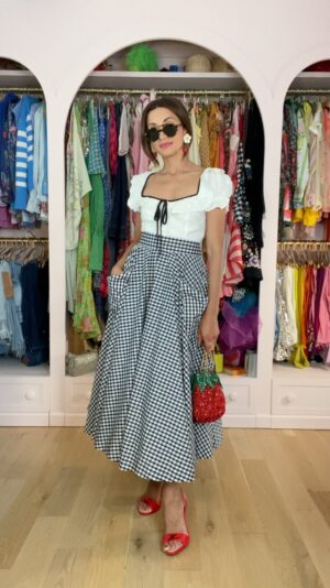 India de Beaufort Instagram - Saw it at @urbanoutfitters. Fell in love. Bought it. Comment LINKME to shop this post. If an item isn’t linked it’s vintage or out of season. ❤️🍓❤️ Much love ❤️🍓❤️ #summervibes #summerstyle #50sstyle #vintageclothing #fashion #strawberrys #grwm