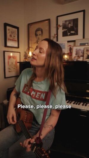 Ingrid Michaelson Instagram - peas peas peas