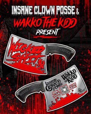 Insane Clown Posse Instagram - INSANE CLOWN POSSE AND @WAKKOTHEKIDD PRESENT "WICKED SHXT"🎈 LINK IN @WAKKOEXOTICS BIO OR COME GET YOU SOME AT THE GATHERING OF THE JUGGALOS‼️