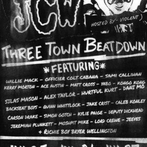 Insane Clown Posse Instagram - @juggalochampionshipwrestling Throwback!

Check out this fresh JCW Stranglemania Live tour booklet! This was the very first tour ever for Psychopathics Juggalo Championship Wrestling. 

(For those not familiar with old-school JCW, that's Evil Dead on the cover, who was the JCW champion at the time this tour took place.)

TONIGHT WE'RE IN PONTIAC, MICHIGAN @thecrofoot FOR THE FINAL SHOW OF JCW'S 𝐓𝐡𝐫𝐞𝐞 𝐓𝐨𝐰𝐧 𝐁𝐞𝐚𝐭𝐝𝐨𝐰𝐧!

TICKETS ARE AVAILABLE AT THE DOOR AND AT THE LINK BELOW!!!

https://fanlink.tv/3TB 🎟

PULL UP AND GET SCHOOLED! WHOOP WHOOP!

#juggalochampionshipwrestling #violent #jcw #insaneclownposse #juggalo #juggalos