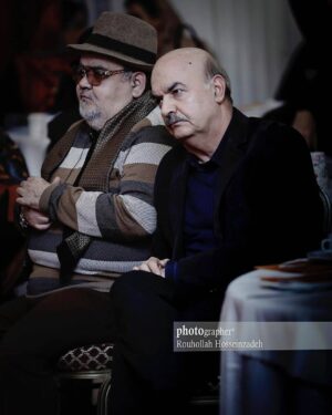 Iraj Tahmasb Instagram - آیین نکوداشت اکبر عبدی در سیزدهمین جشن بزرگ منتقدان و نویسندگان سینمای ایران