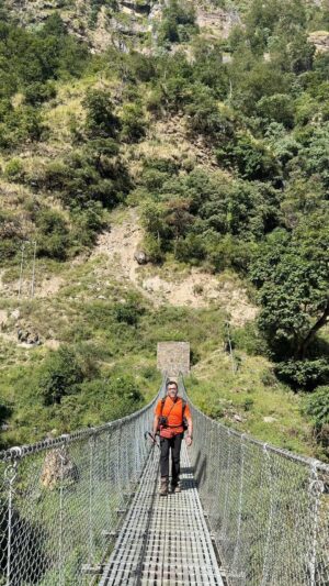Iresh Zaker Instagram - Manaslu Circuit Trek Day 2