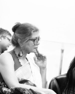 Iresh Zaker Instagram - At the press conference on censorship.