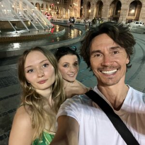 Irina Dvorovenko Instagram - Genova, Italy🇮🇹🍝☀️Off to Monaco next!❤️
