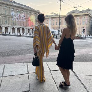Irina Dvorovenko Instagram - Genova, Italy🇮🇹🍝☀️Off to Monaco next!❤️