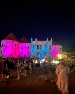 Irina Fodor Instagram - Electric Castle.🤩 În prima zi, am făcut vreo 15 mii de pași doar ca să mă acomodez cu locul, să văd toate scenele, să văd toate spoturile, locurile de luat masa și tot n-am reușit să descopăr tot. 😅
Este incredibil totul, muzică bună, atmosferă genială, oameni tare faini, copilul fericit, noi și mai și. 🥂💃🏻
Acum suntem din nou în drum spre festival, se anunță ceva furtuni din ce am văzut, dar poate scăpăm, cine știe?😅
@electriccastle