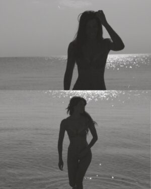 Iris Mittenaere Instagram - If it’s black and white, it will last forever 🩶