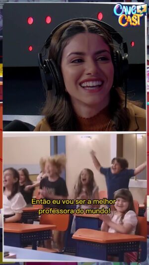 Isabela Souza Instagram - PEGADINHA DO BEM! 🤣❤ E não é que ela caiu? #CaveCast #TvZyn #SBT #ACavernaEncantada