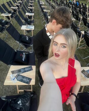 Isabella Crovetti Instagram - Cobra Kai Premiere❤️with the brother @cameroncrovetti - big congrats to everyone @cobrakaiseries @netflix #cobrakai #cobrakaiseries #premiere #redcarpet #red #reddress #siblings #style #fashion #photography #tvshow