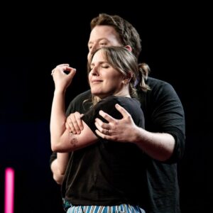 Isabella Roland Instagram - Made a comedy special with my hero 🦸‍♂️ 🦸‍♀️ only on @dropouttv