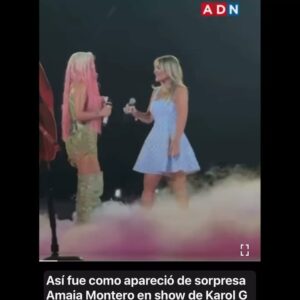 Isabella Santodomingo Instagram - Grande @karolg !!! En el cierre de su gira mundial #MañanaSeráBonito - tal y como lo ha hecho con otras artistas en sus conciertos - invitó a Amaia Montero a compartir el escenario con ella en Madrid. Una mujer realmente poderosa eleva a otras mujeres. Una verdadera estrella comparte su luz y usa su plataforma para que otros brillen. Bravo Karol! Orgullo colombiano!