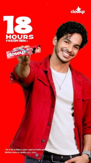 Ishaan Khattar Instagram - No skipping on dil ki baat 🫶🏼

#Closeup #18HRFreshbreath #Lovetakestime #ad