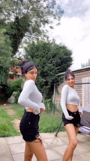 Ishveen Gulati Instagram - 🙈❤️#teamvleenam #mirrortwins
