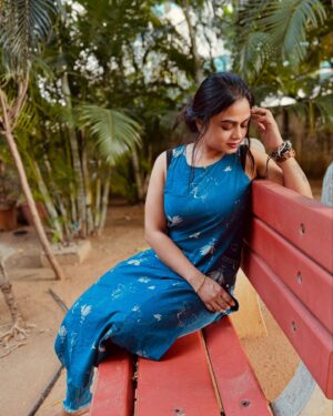 Ishwarya Ravichandran Instagram - If everything around seems dark,
Look again. you may be the light 🕯️🌸🪻
.
.
.
.
.
.
.
.#photo #natural #insta #kurti #peaceful #goodvibes