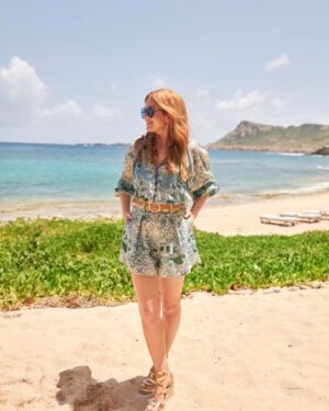 Isla Fisher Instagram - What a magical three day adventure. Thanks to our beloved Aussie fashion sisters -  Nicky and Simone Zimmermann ❤️. New friends were made, charming beaches discovered by mokes under a Solstice Strawberry Moon. Thank you for sharing your world with us all. We are all so truly grateful ❤️