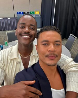 Ismael Cruz Cordova Instagram - To see friends old and new -People you love and admire that are shaking the industry from within for the better is one of the best parts of comicon .Our jobs can often be very isolating as we go to distant parts of the world on our own away from our support networks often for several months at a time . So meeting up and just hyping each other up , giving words of affirmation and a big “ I SEE YOU AND IM PROUD OF YOU !” always leaves me re-energized, recalibrated and ready to stay focused and breaking down even more of these walls .Proud of all these wonderful artists!

@melissabarreram
@dannyramirez 
@ncutigatwa 
@lewistanofficial 
@ethangpeck 
@yvettenicolebrown 
@terrycrews 
@sophianomvete_official 
@lupitanyongo