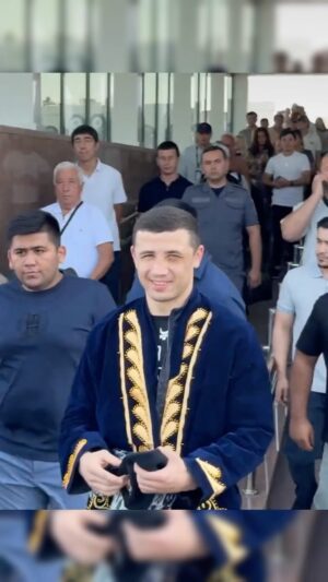 Israil Madrimov Instagram - Vatanga qaytdik Alhamdulillah! 🇺🇿🤍