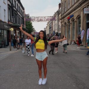 Izzy Fairthorne Instagram - @FashionNova 2024 Summer games collection is out now 🥇

🔍 Brazil Ringer Tee - Yellow