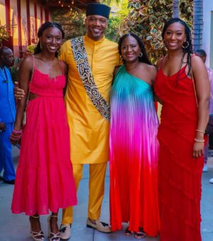 J. August Richards Instagram - Our guests understood the assignment!!! (Pt. 1) The theme of my 50th Birthday Party/Surprise Wedding was Carnival! We described the attire as “Tropical Cocktail. Afro Caribbean Latin American Chic…” Boy, did they deliver!!! There are so many great pics, I have to split it into a few parts… Feast your eyes!!!

📸 by @goldn_charmr