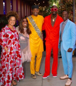 J. August Richards Instagram - Our guests understood the assignment!!! (Pt. 1) The theme of my 50th Birthday Party/Surprise Wedding was Carnival! We described the attire as “Tropical Cocktail. Afro Caribbean Latin American Chic…” Boy, did they deliver!!! There are so many great pics, I have to split it into a few parts… Feast your eyes!!!

📸 by @goldn_charmr