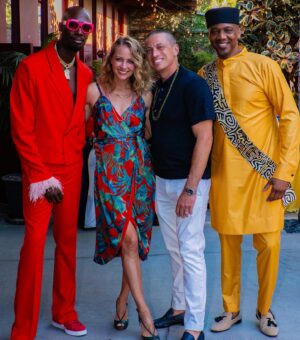 J. August Richards Instagram - Our guests understood the assignment!!! (Pt. 1) The theme of my 50th Birthday Party/Surprise Wedding was Carnival! We described the attire as “Tropical Cocktail. Afro Caribbean Latin American Chic…” Boy, did they deliver!!! There are so many great pics, I have to split it into a few parts… Feast your eyes!!!

📸 by @goldn_charmr