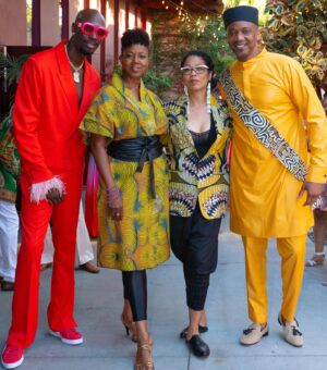 J. August Richards Instagram - Our guests understood the assignment!!! (Pt. 1) The theme of my 50th Birthday Party/Surprise Wedding was Carnival! We described the attire as “Tropical Cocktail. Afro Caribbean Latin American Chic…” Boy, did they deliver!!! There are so many great pics, I have to split it into a few parts… Feast your eyes!!!

📸 by @goldn_charmr