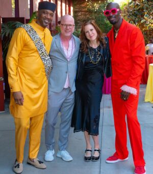 J. August Richards Instagram - Our guests understood the assignment!!! (Pt. 1) The theme of my 50th Birthday Party/Surprise Wedding was Carnival! We described the attire as “Tropical Cocktail. Afro Caribbean Latin American Chic…” Boy, did they deliver!!! There are so many great pics, I have to split it into a few parts… Feast your eyes!!!

📸 by @goldn_charmr