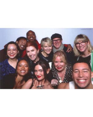 J. August Richards Instagram - An incredible time was had by all at @julieplec’s holiday party!!! Got to reunite with my #VampireAcademy fam and Julie even made it snow is SoCal… Vibes!!!