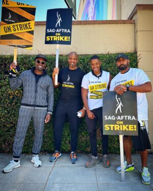 J. August Richards Instagram - It ain’t over ‘til it’s over… #sagaftrastrong @sagaftra
