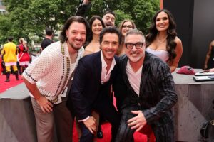 JC Chasez Instagram - Big thank you to the very funny @vancityreynolds for the invite to the @deadpoolmovie premier. The movie is all the things! Big thank you to @blakelively and your family who were incredibly kind. Shout out to @thehughjackman for what he does for theaters that have screens and theaters that have stages. Ketchup and Mustard are legends!

#DeadpoolAndWolverine