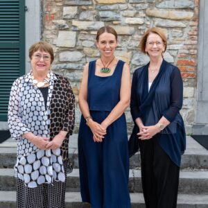 Jacinda Ardern Instagram - “What do you think, when I say the word politician”
 
Over the years, I’ve asked that question of young people dozens of times. The answer is exactly as you would predict.
 
But what if we could change that? What if we could change not just the expectation of traditional political leadership, but political leadership itself? 
 
I don’t expect it can be achieved overnight, but one contribution I could make was to help establish the Field Fellowship. 
 
Field is all about lifting up empathetic leadership in politics, by supporting those in the thick of day to day politics across different countries. It’s about meeting the expectation of the people we serve-  focusing our time and energy on policy solutions that make a difference, that go beyond a political cycle, and that show politics can be more than ‘a bear pit’.
 
We launched a few months ago and I was delighted to be joined by Michelle Bachelet (the former President of Chile) and Julia Gillard (The first woman PM to lead Australia) as we gathered for our inaugural event with our first cohort of fellows. 
 
I believe in this project, just as I believe that politics can be different, and that it can be better. So onwards!!