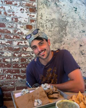 Jack Falahee Instagram - POV we’re eating tacos in 95 degree heat