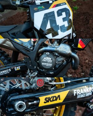 Jack Miller Instagram - Couldn’t be happier with how this one turned out 💛 can’t thank @caterpillarinc, @skda.moto and @frankos_raceshop for piecing this one together! 🤟

Thoughts?