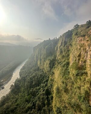 Jack Reynor Instagram - Day 2 - Kusma to Kegbeni. Biked up the most insanely hostile roads (not really roads) I’ve ever seen in my life today. Sheer rock on one side, roaring deluge in the gorge 100m below. The GoPro footage is going to be insane…. We arrived at Kagbeni this evening. About to have a yak burger and hit the sack. Tomorrow morning we reach Upper Mustang…