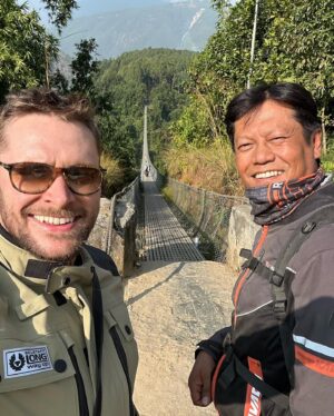 Jack Reynor Instagram - These are just the iPhone shots from yesterday. I’ll upload more hopefully tonight from my camera. Came off the bike twice on some ridiculous mountain trails but still spent the whole day with a smile on my face. Also had to drive back and forth across the suspension bridge 3 times to get the GoPro shot I wanted! 😂😂