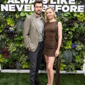 Jack Whitehall Instagram - Had a wonderful day out at @wimbledon the home of tennis! Watched an epic game between Tiafoe and Alcaraz. Drank a load of champagne and only had to explain roughly ten times to @roxyhorner what the dynamics of a tie break where. #wimbledon2024