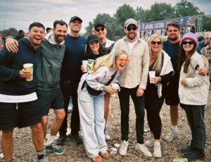 Jack Whitehall Instagram - Had a glorious weekend at Glastonbury! Dried my eyes at The Streets, pushed some buttons with the Sugarbabes, felt like a woman during Shania Twain and then got over excited at Burna Boy and took my shirt off  and may have slipped a disk performing some kind of slut drop. We gave the weekend a real hawk tuah. Best festival on earth! @glastofest