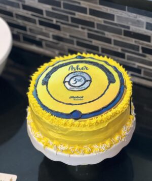 Jaclyn Glenn Instagram - Happy 3 years Asher!! Roomba themed bday party will be one we remember forever! Love you so much baby. Always my baby no matter what 💛