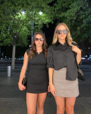 Jacqueline Scislowski Instagram - We almost got into a tussle with these two ladies….!🤨😎😳🫢👯‍♀️