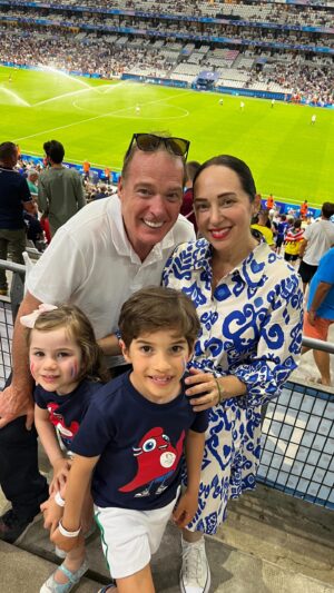Jacques Torres Instagram - We were very excited to watch the fire burn bright in these Olympic athletes. Soccer is one of the sports that starts early in the Olympics. The enthusiastic crowd filled the Marseille Stadium with joy as USA vs France Men’s Soccer competed. We loved it! 

#Olympics2024 #mylittlebonbon #mylittletruffle