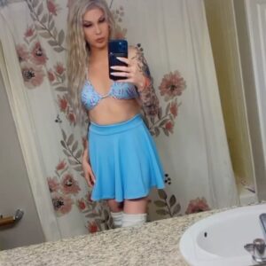 Jade Jolie Instagram - Happy Thursday! Huge thanks to @tuckituppp for my gifts & treating the doll! Check them out at tuckituppp.com 🏳️‍⚧️🤍🩵🩷