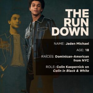 Jaden Michael Instagram - Repost • @contodonetflix we're #MuyExcited about @jadenmichael who plays Colin Kaepernick on COLIN IN BLACK AND WHITE

swipe to learn more about this Dominican-American star on the rise 💕

————————————
 Im excited as well

Styled : @jareddepriest 
Hair : @dtbeauty71 
M/U : @clarkvincentglamny