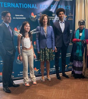 Jaden Michael Instagram - Im back at the @unitednations 
AND
What an honor to be invited as a speaker for The International Day of Peace. 
In discussion of this years powerful theme “End Racism, Build Peace,” 
I will be joined by @antonioguterres @melissarfleming @maulikpancholy @ashlynso_ and a performance by @bluemangroup 

Watch us on Media.un.org  On Demand 

Bit.ly./peaceday2022

Join us in Observance of 
#peaceday