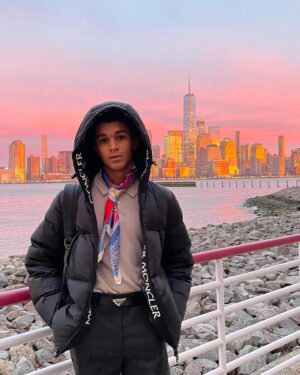 Jaden Michael Instagram - Cotton Candy Clouds 

❤️ #prada
