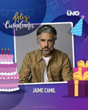 Jaime Camil Instagram - Este día estamos de fiesta, ¡celebramos el cumpleaños de nuestro querido @jaimecamil! 🎉 ¡Muchas felicidades! 🤩🎂 Te deseamos lo mejor, esperando que esta nueva vuelta al sol te llene de muchas alegrías. 🙏🏼