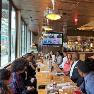 Jaime Harrison Instagram - It was so great speaking with this year’s Build the Bench cohort! These young leaders are the future of the Democratic Party, and I couldn’t be more proud of the work they’re doing.