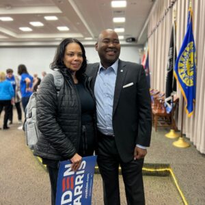 Jaime Harrison Instagram - Joined Senators @debbiestabenow and @amyklobuchar to fire up voters and turn out the vote in Michigan ahead of the presidential primary on Tuesday!

You know what to do folks: go vote and make your voice heard!!