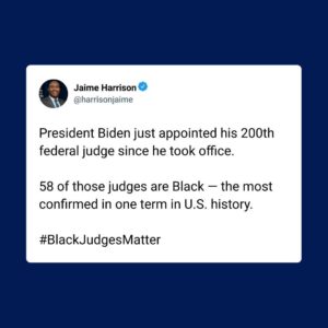 Jaime Harrison Instagram - ⚖️ #BlackJudgesMatter
