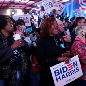 Jaime Harrison Instagram - South Carolina made history as the first-in-the-nation primary state. 

The descendants of Sarah Mae Flemming, Septima Clark, and Denmark Vesey are now first in line—and will be driving our country forward towards a future where all Americans are seen, heard, and valued.